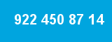 922 450 87 14